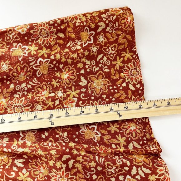 Sundry NEW Boho Floral Flutter Sleeve Top Lightweight Cotton - Size 2, MEDIUM - Picture 7 of 8